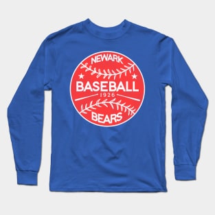 Defunct Newark Bears Baseball Team Long Sleeve T-Shirt